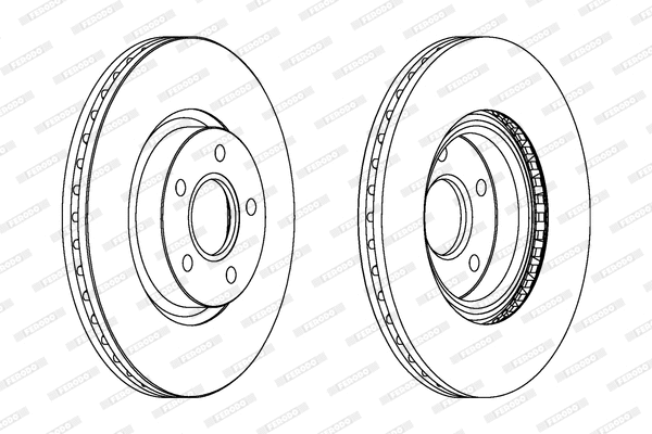 Brake Disc (DDF1225)