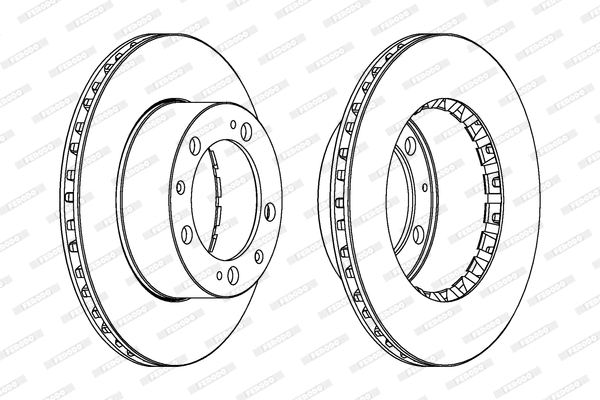 Brake Disc (DDF616)