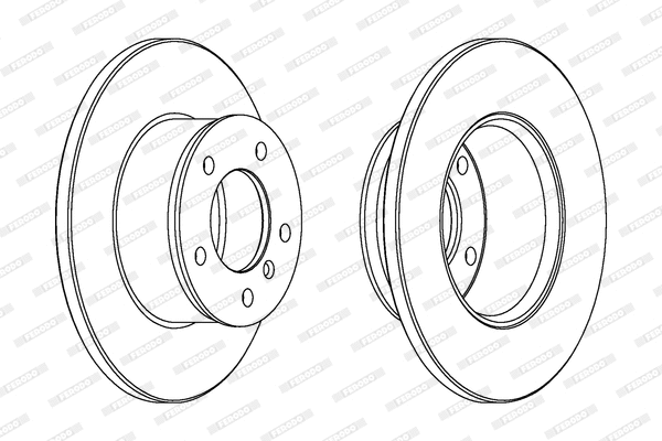 Brake Disc (DDF250)