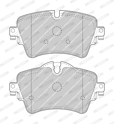 Brake Pad Set, disc brake (FDB4945)
