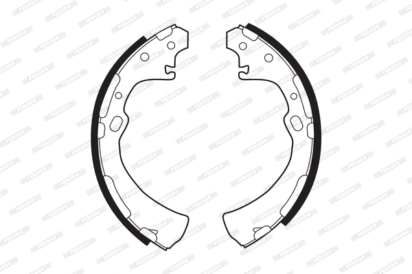 Brake Shoe Set (FSB282)