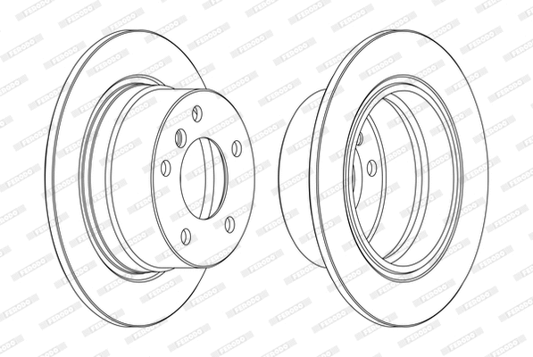 Brake Disc (DDF1028C)