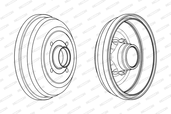 Brake Drum (FDR329713)
