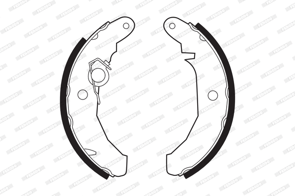Brake Shoe Set (FSB187)