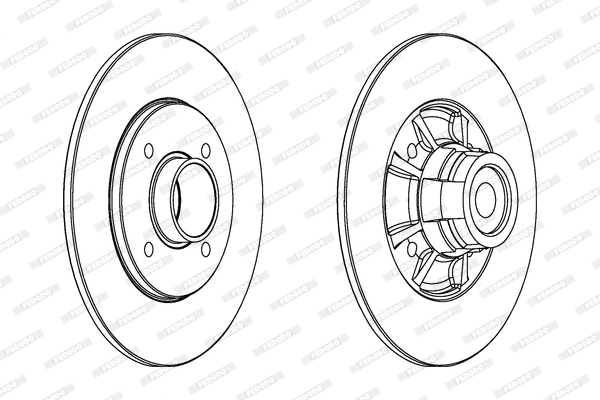 Brake Disc (DDF1517-1)