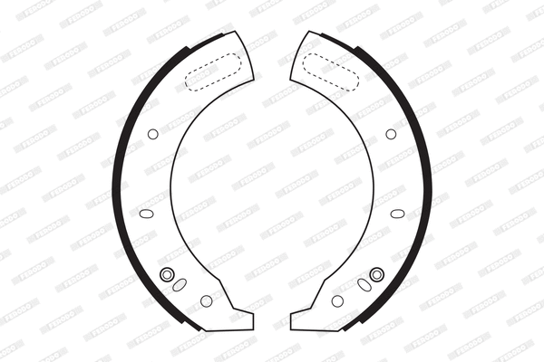 Brake Shoe Set (FSB360)