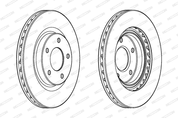 Brake Disc (DDF2384C)