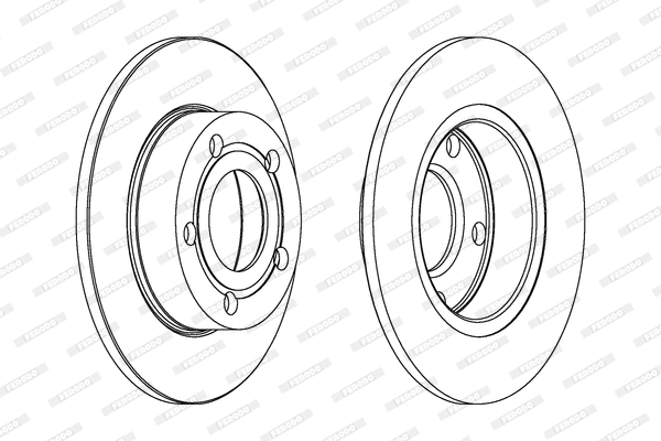 Brake Disc (DDF323)