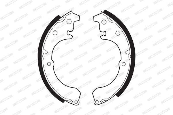 Brake Shoe Set (FSB41)