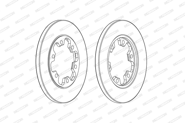 Brake Disc (DDF2485C)