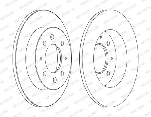 Brake Disc (DDF1541C-1-D)