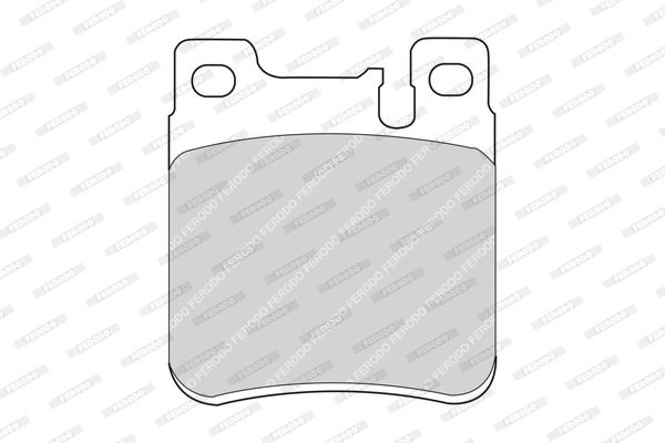 Brake Pad Set, disc brake (FDB1051)
