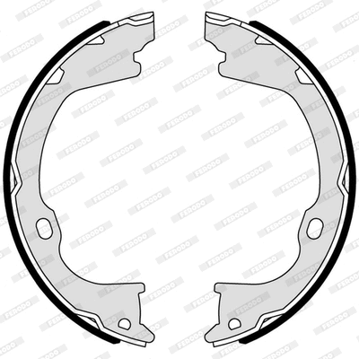 Brake Shoe Set, parking brake (FSB4169)