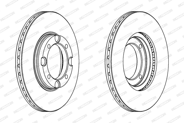 Brake Disc (DDF389)