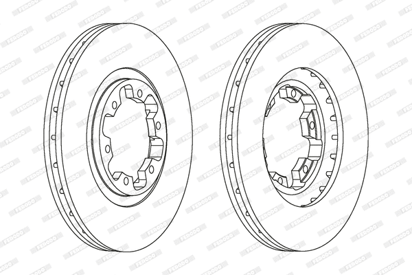 Brake Disc (DDF1626)