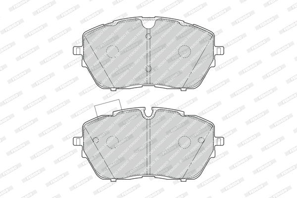 Brake Pad Set, disc brake (FDB4929)