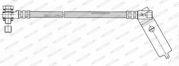 Brake Hose (FHY2568)