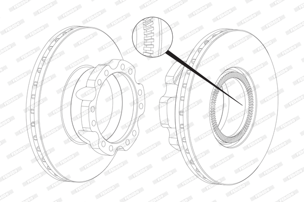 Brake Disc (FCR226A)