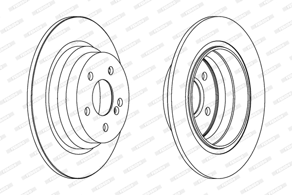 Brake Disc (DDF1308)