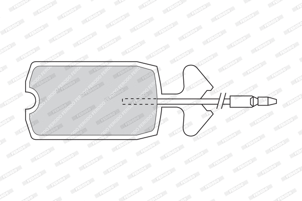 Brake Pad Set, disc brake (FDB353)