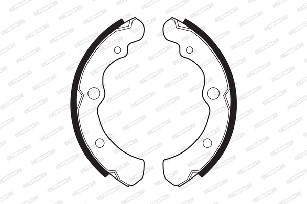 Brake Shoe Set (FSB259)