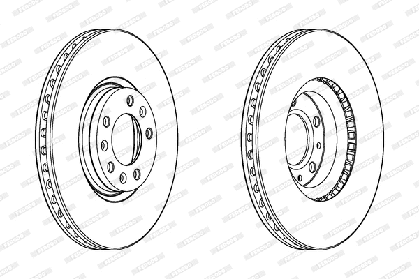 Brake Disc (DDF2156C)