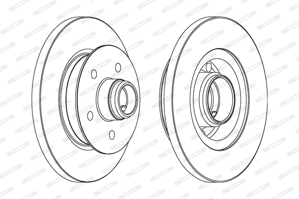 Brake Disc (DDF542-1)
