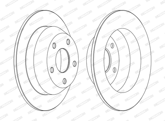 Brake Disc (DDF1553C)