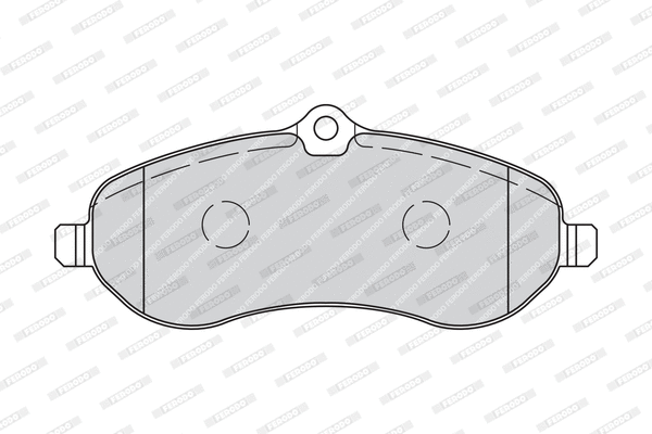 Brake Pad Set, disc brake (FVR5029)