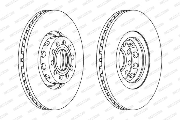 Brake Disc (DDF954)