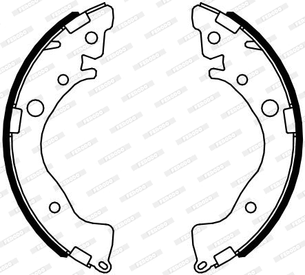 Brake Shoe Set (FSB4081)