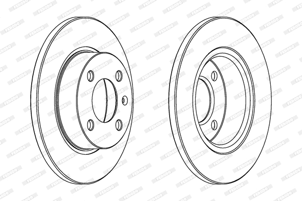 Brake Disc (DDF359)
