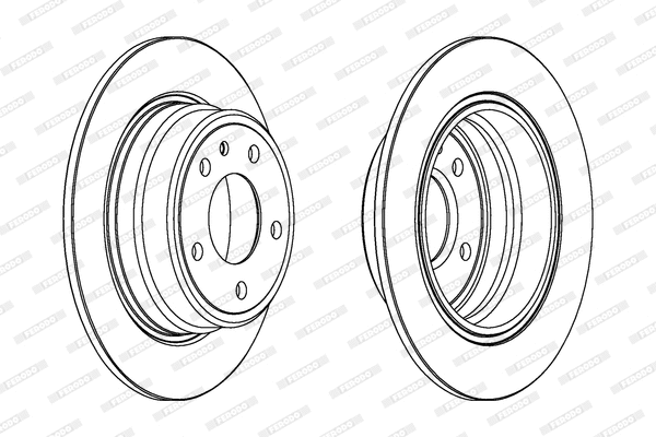 Brake Disc (DDF326)
