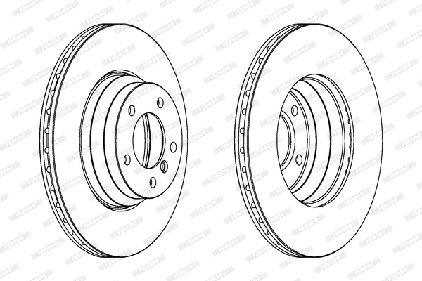 Brake Disc (DDF1535C-1)