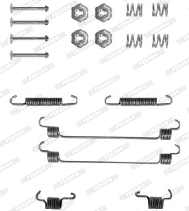 Accessory Kit, brake shoes (FBA148)