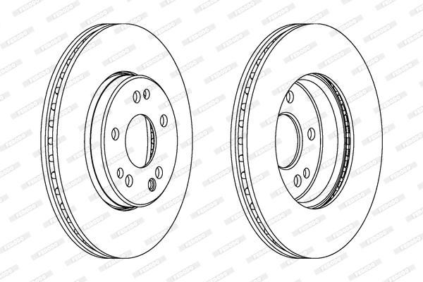 Brake Disc (DDF725)