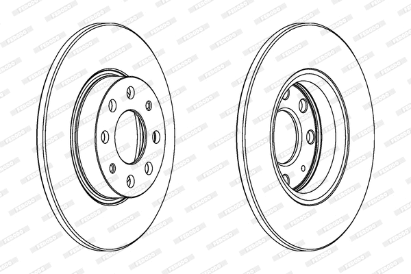 Brake Disc (DDF1784)