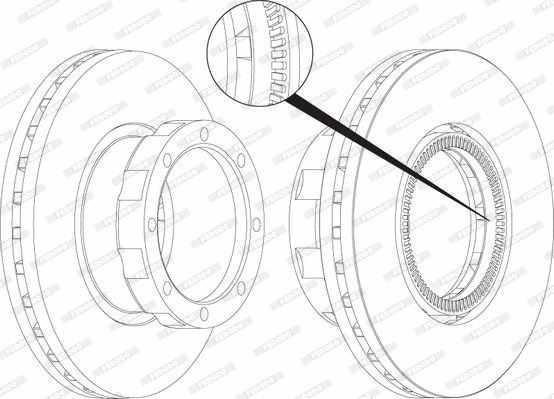 Brake Disc (FCR284A)