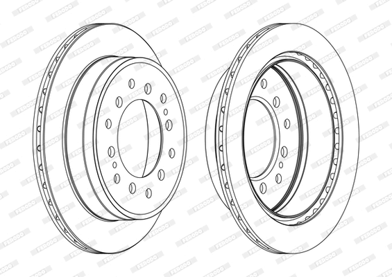 Brake Disc (DDF1743C-1-D)