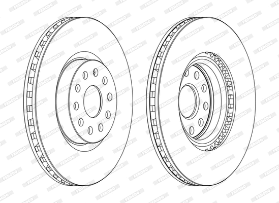 Brake Disc (DDF1062C)