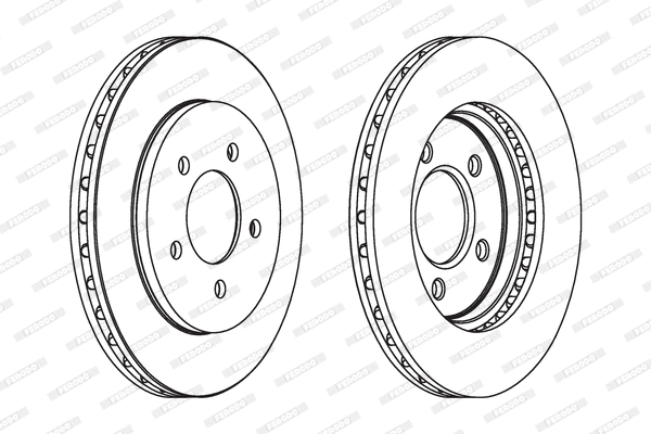 Brake Disc (DDF1058C)