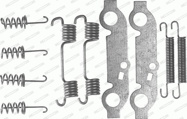 Accessory Kit, brake shoes (FBA90)