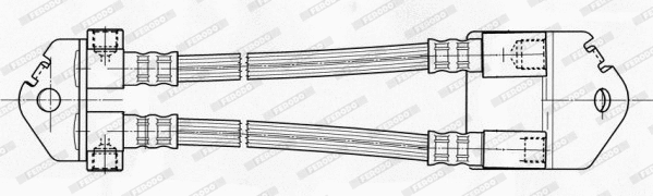 Brake Hose (FHY2572)