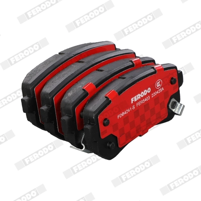 Brake Pad Set, disc brake (FDB4241-S)