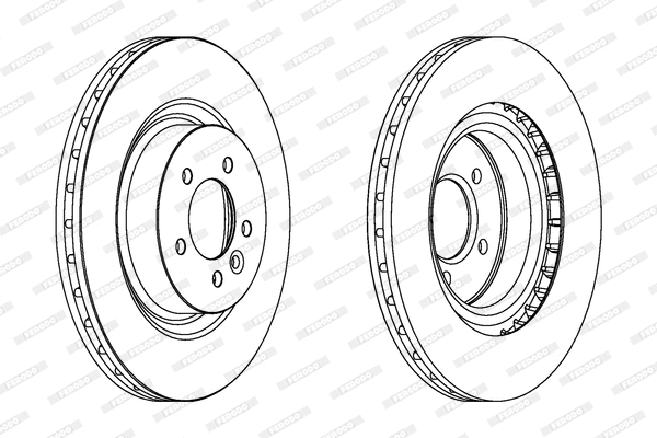 Brake Disc (DDF1434)