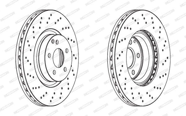 Brake Disc (DDF1769)