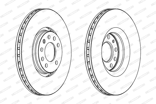 Brake Disc (DDF1237C-1)