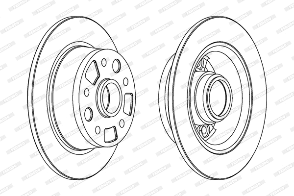 Brake Disc (DDF456)
