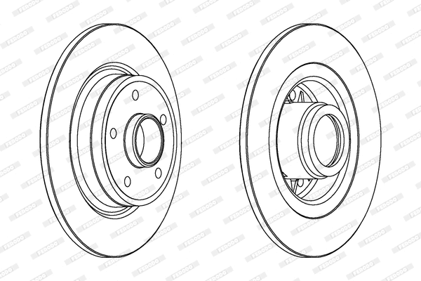 Brake Disc (DDF1364C-1)