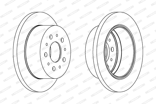 Brake Disc (DDF1144C)